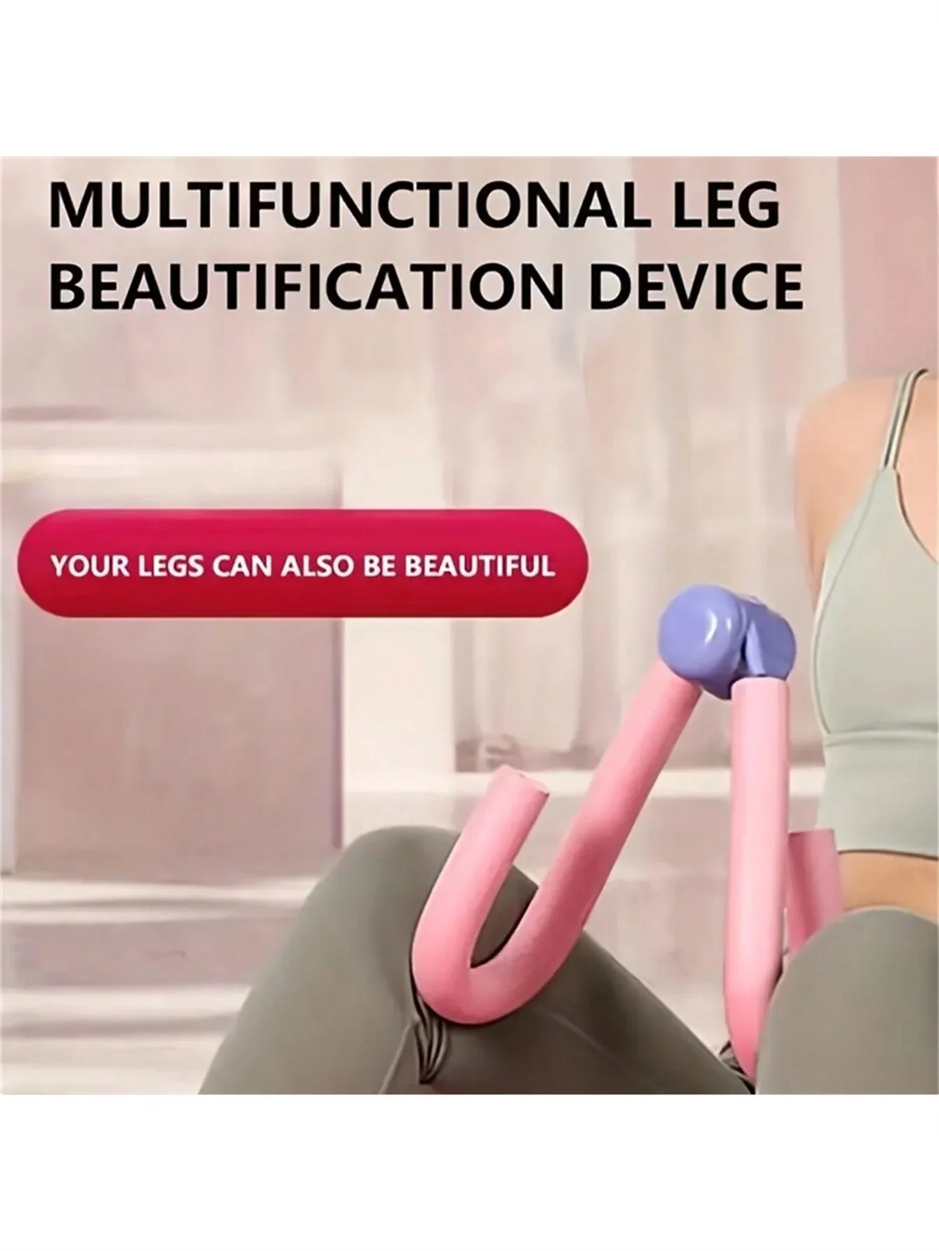 Pelvic Floor Muscle Trainer and Thigh Exerciser for Postpartum Recovery Body Shaping and Leg & Butt Training Strengthen Muscle Trainer Exerciser