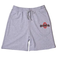 NEW 2022 OLYMPIA Gyms Fitness Mens Casual Shorts Running Short Gym Cotton Thick Elastic Waist Jogging Sport Men pants Sweatpants 1