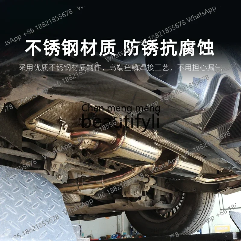 20-25 GLE350/450쿠페 GLS 개조된 VE 미드테일 밸브 배기음