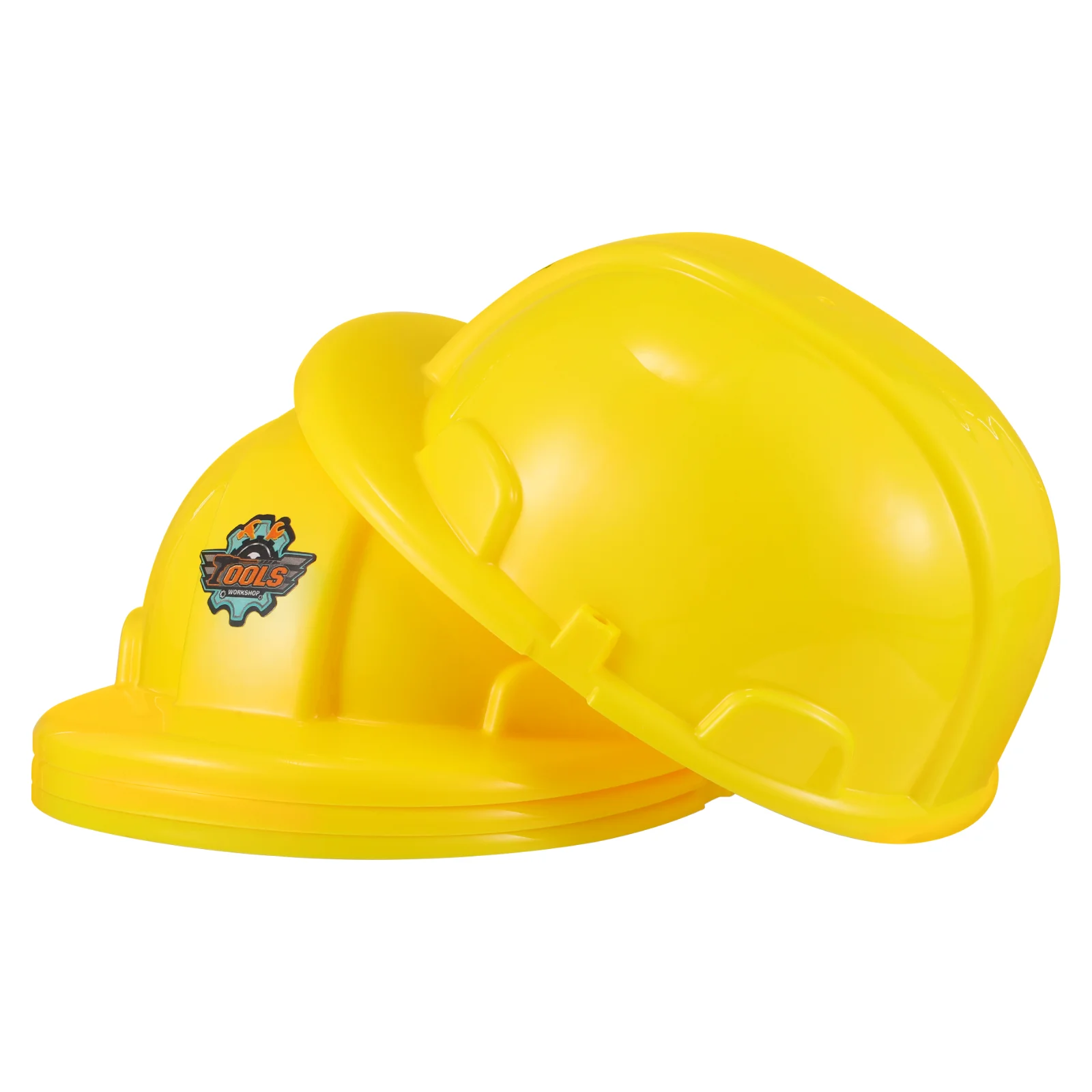 

Toyvian 4pcs Kids Construction Hats Building Dress Up Hats Theme Favor Caps (Yellow)