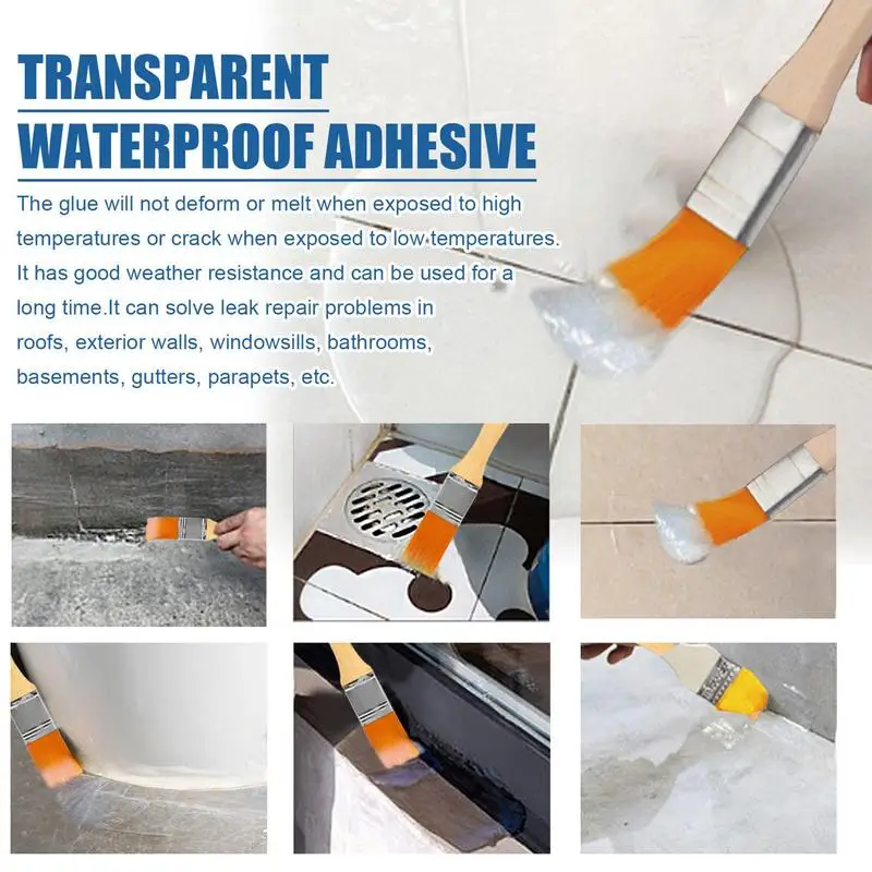 Transparent Glue Super Strong Bonding Insulation Sealant Weather Resistance  Anti Leak Glue Strong Bonding Adhesive Sealant