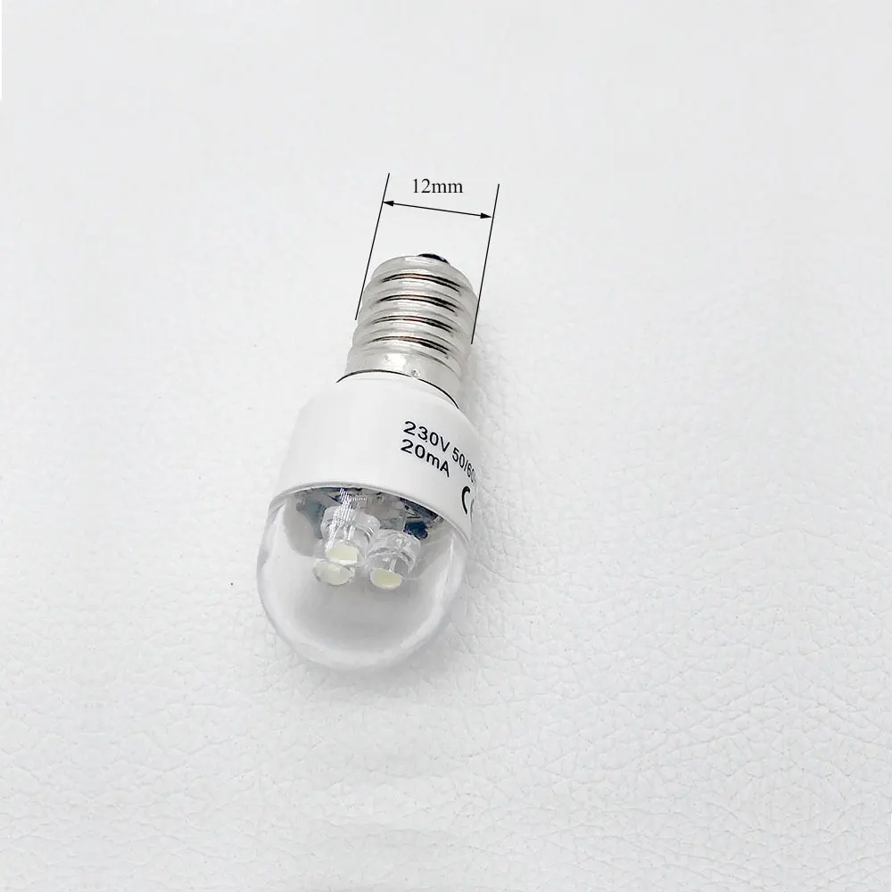 1Pc BA15D E14 Sewing LED Bulb Home Household Sewing Machine Parts For Singer Juki Pfaff Janome Brother AC 190-250V 0.5W 47-63Hz