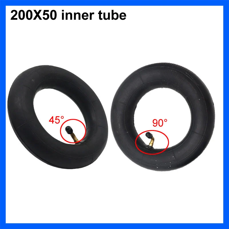 Scooter Elettrico Per Pneumatici Da 8 Pollici 200X50 Parte Del Motociclo Della Camera D'Aria Per Scooter Razor E100 E150 E200 Espark Crazy Cart Scoote