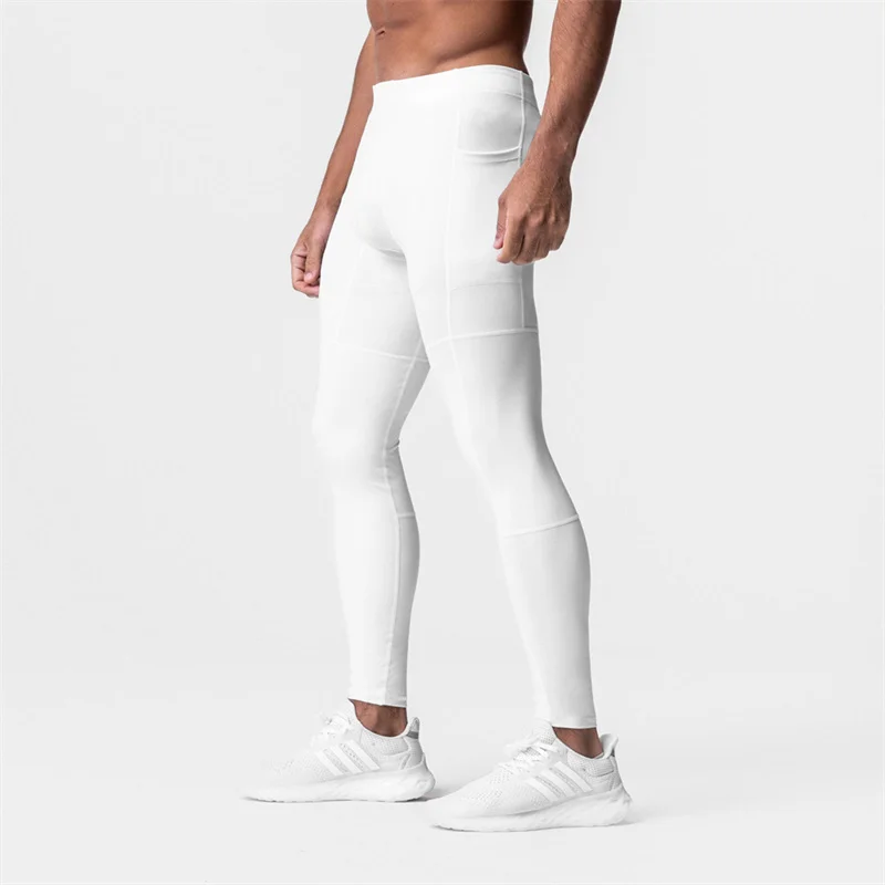 Men Compression Gym Leggings Sport Training Pants Men Running Tights Jogging Basketball Tights Crossfit Pants Male Sportswear sports leggings men sports pants