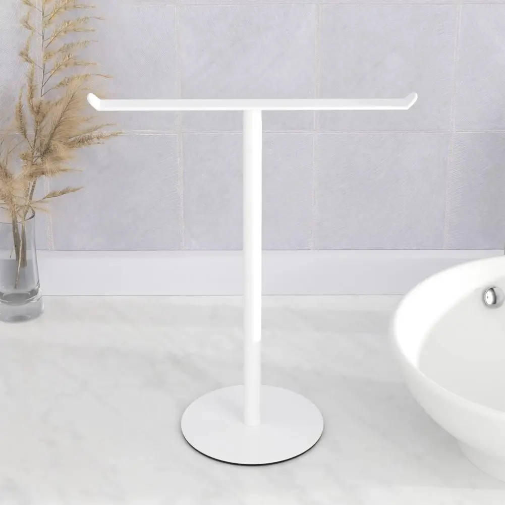 Kitchen Towel Hanger Vertical Towel Rack Modern Bathroom Holder with Heavy Base for Countertop Organization Easy for Hand