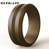 WarBLade 8MM Silicone Rings V-groove Hypoallergenic Flexible Sports Men Wedding Rubber Bands Food Grade FDA Silicone Finger Ring 3
