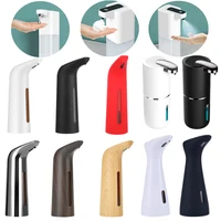 400ml/380ml Automatic Soap Dispenser Touchless Foam Soap Dispenser USB/Battery Type 4 Speed Electric Sanitizer Dispenser Set 1