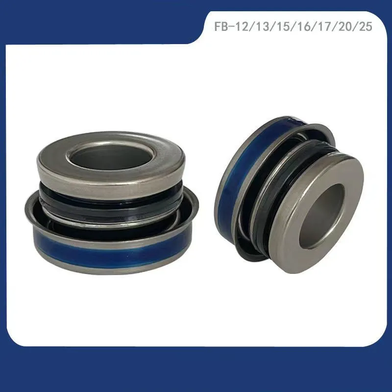 Single Water Pump Seal Single Coil Spring Mechanical Shaft FB-12/13/15/16/17/19/20 1Pcs/5Pcs