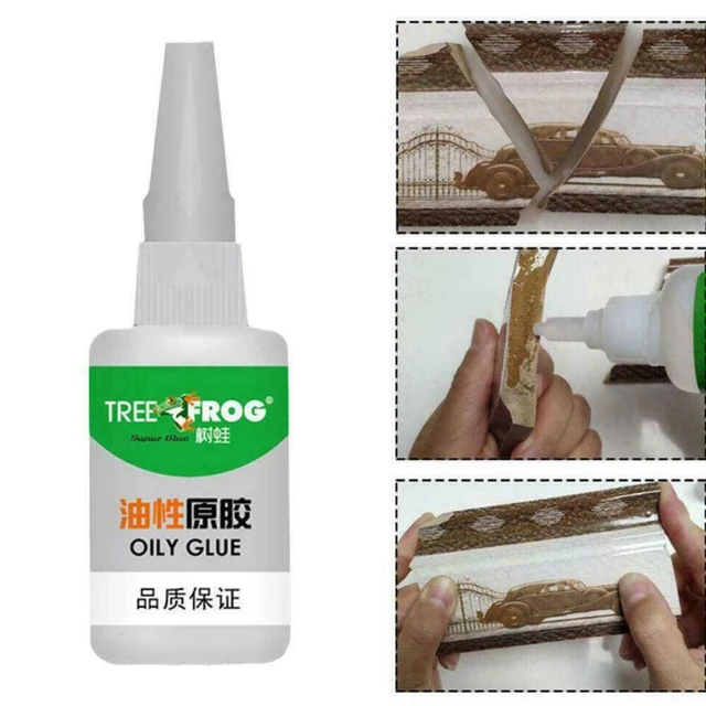 Plastic Ceramic Metal Oily Glue Strong Adhesive Welding High