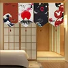Japan Ukiyo-e Short Door Noren Curtain Ramen Pennant Kitchen Partition Half-Curtain Resturant Entrance Hanging Flag Banner Decor 1