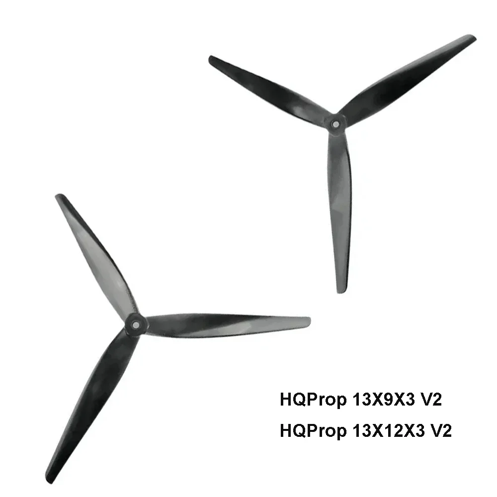 2pair HQProp 13X12X3 1312 V2 13X9X3 1390 V2 13inch 3-bladed CRN Propeller CW CCW For RC X-Class FPV Drone MultiRotor 3