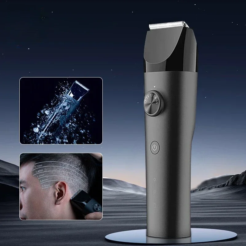 Hair Trimmer Machine Hair Clipper IPX7 Waterproof Professional Cordless Men Electric Cutting Barber Trimmers