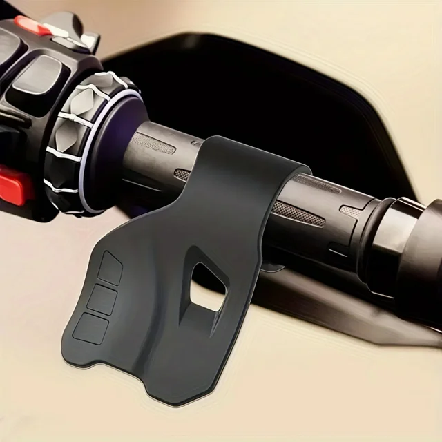 Universal Motorcycle Throttle Grip Assist, Abs Polished Cruise Control Hand Rest, Motorcycle Accessory for Throttle Control