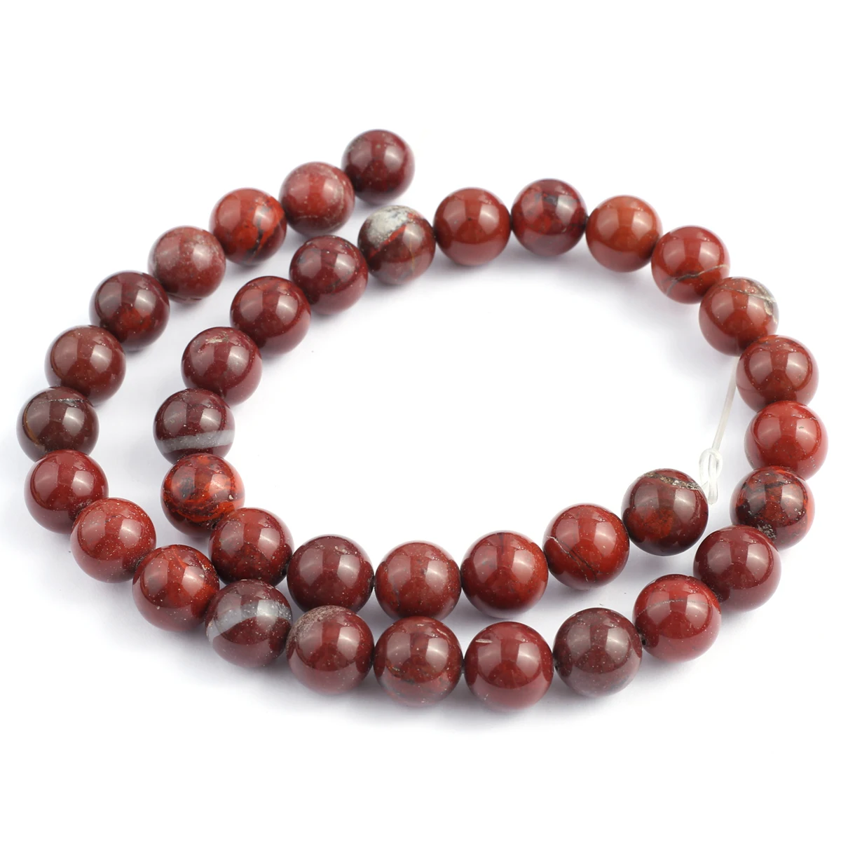 

4/6/8/10/12mm Wholesale Round Spacer Bead Natural Stone Red Stone Beads for Jewellery Making DIY Necklace Bracelet Accessories
