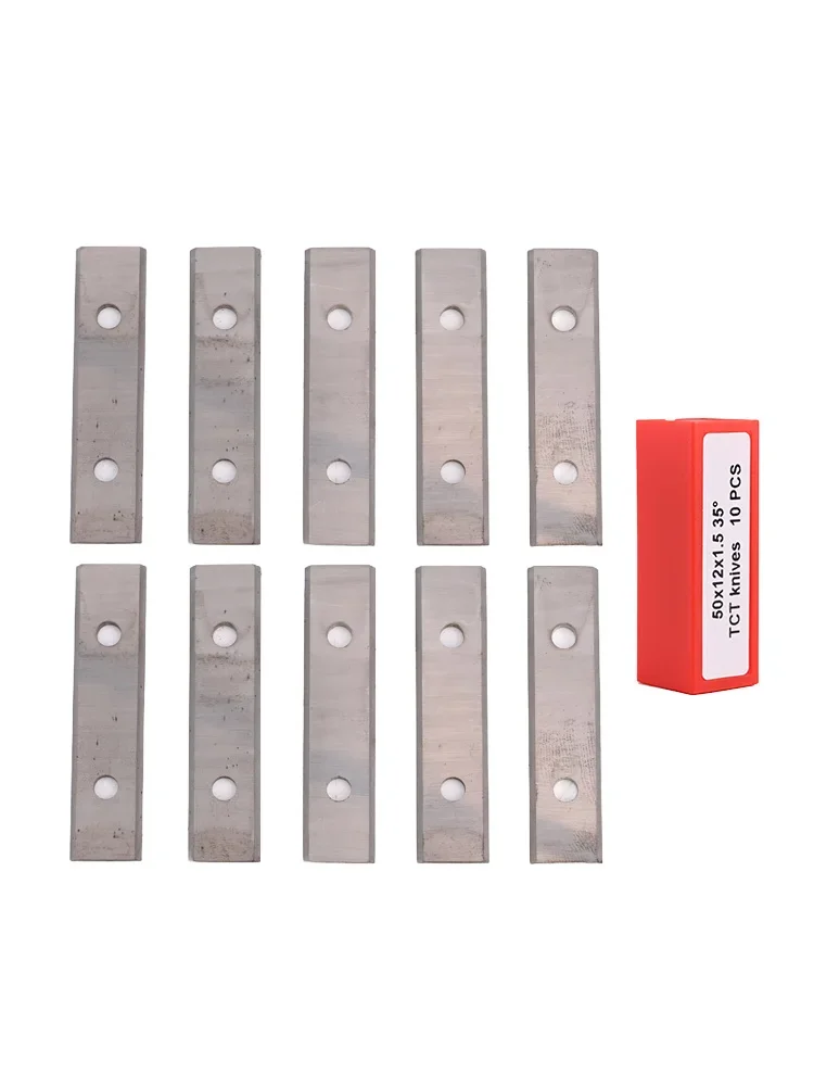 10pcs Carbide Inserts Cutter Blades Square 50x 12 X1.5mm Paint Scraper Blades Solid Tungsten Carbide Metalworking Manufacturing