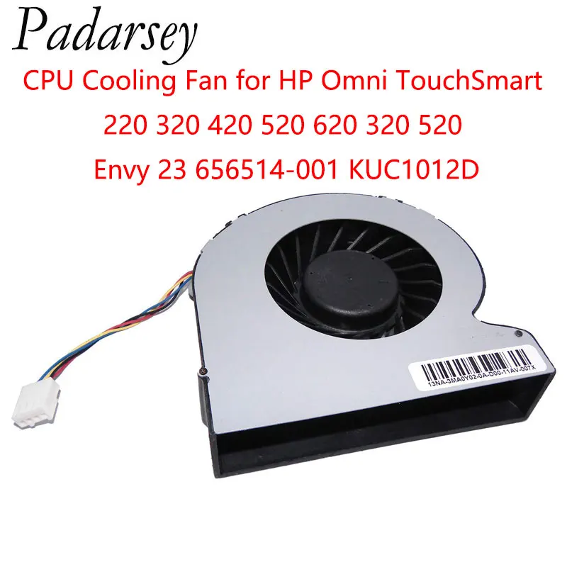 Padarsey Replacement Laptop CPU Cooling Fan for HP Omni TouchSmart 220