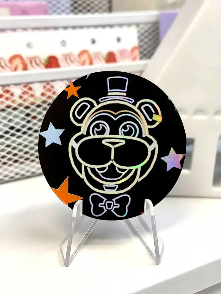 FNAF Five Nights at Freddy's Collectible Tinplate Button Badges for Clothing and Backpacks