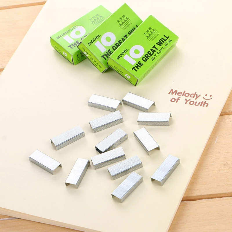 1000pcs Small Size Stitching Needle 10# Stapler Special Price For Small Size Binding Needle Office Supplies staples stapler pin