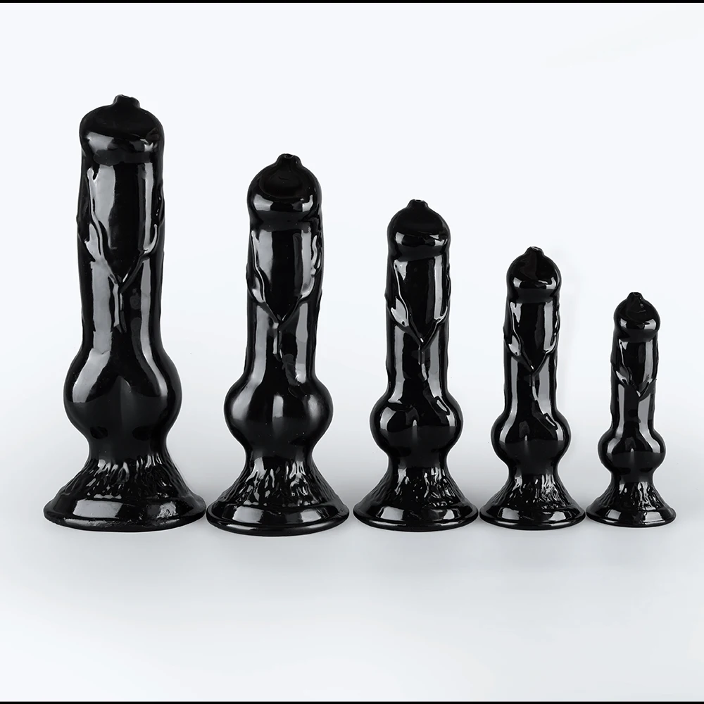 Soft Jelly Dildo Realistic Animal Penis Suction Cup Big Dog Dick Anal Plug Adults Female Masturbator Lesbian Sex Toys sex toys