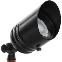 20-Pack 12V Brass Outdoor Spotlights (Black) for Low Voltage Landscape Lighting 1