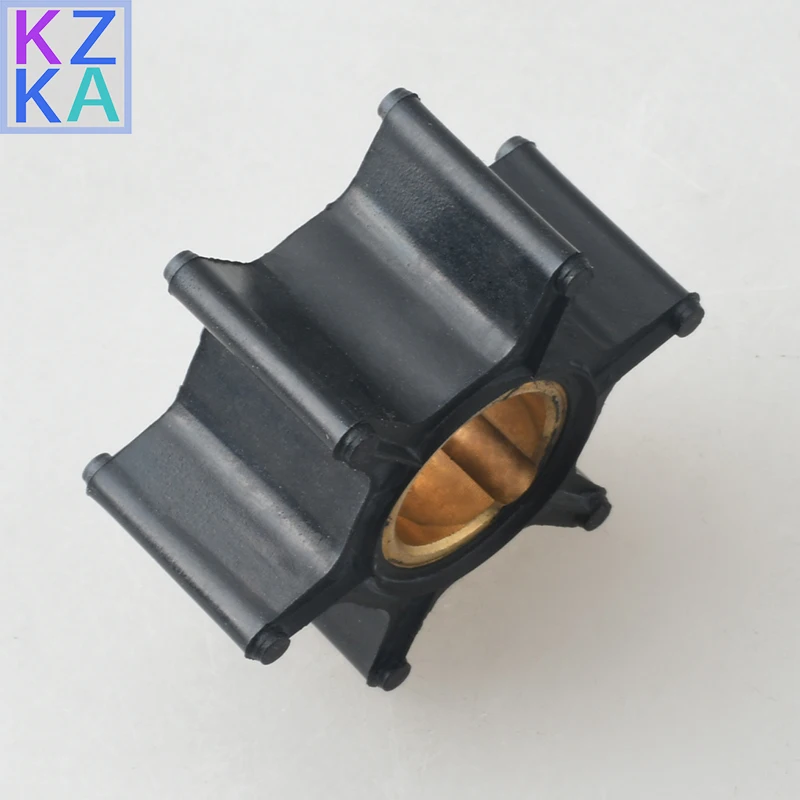 Water Pump Impeller For BRP Johnson Evinrude OMC 9.9 15 HP Boat Outboard Motors 386084 18-3050 500355 Replacement Rubber water pump impeller