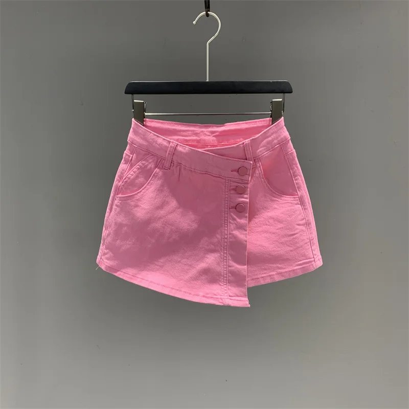 FemaleFashionCasualSummerCoolWomenDenimBootyShortsHighWaists