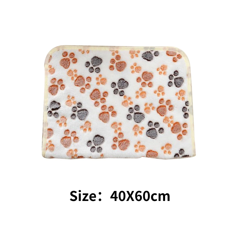 Pet Blanket Pet Cushion 40X60CM Pet Blanket Winter Warm Dog Blanket Cute Warm and Comfortable Cat and Dog Cushion Pet Supplies