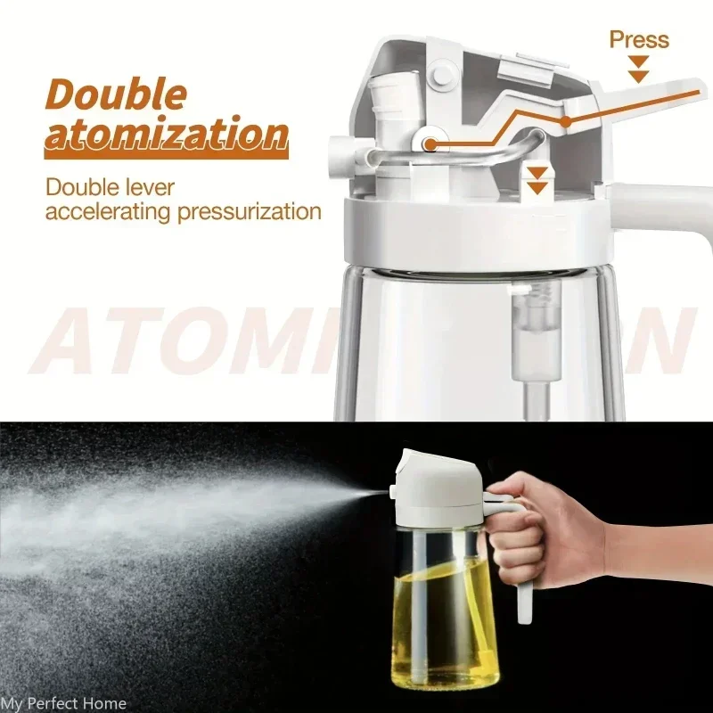 Premium Multi-Purpose Oil & Sauce Spray Bottle