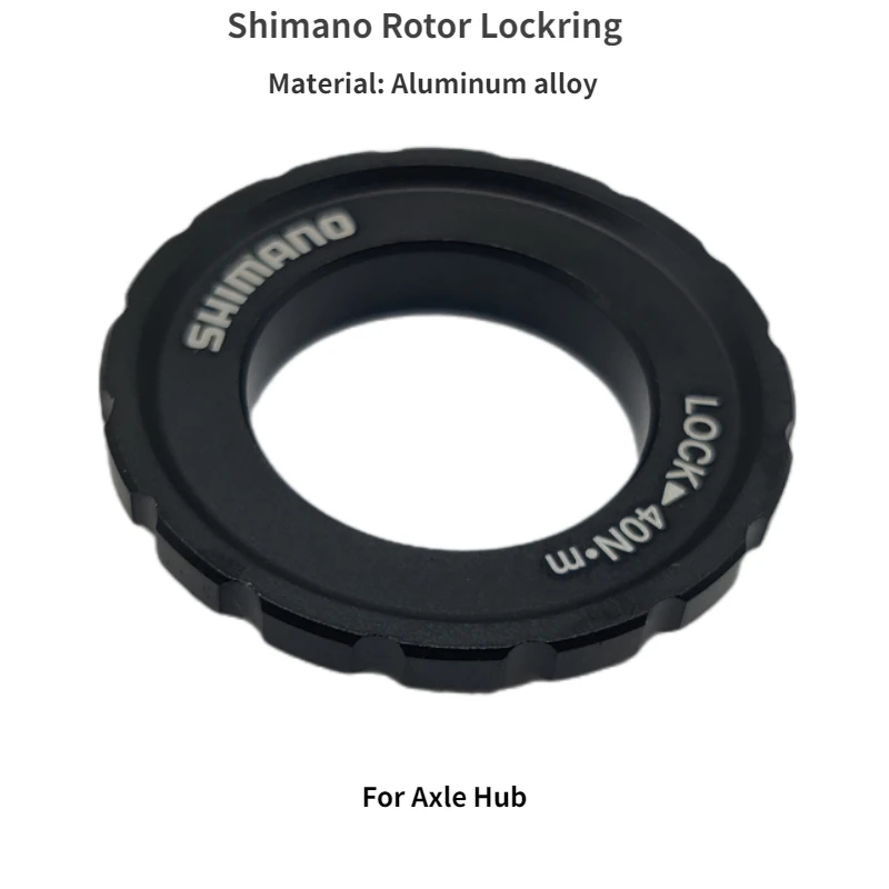 Shimano 로터 센터 잠금 디스크 브레이크 허브 로터 잠금 링 15mm 20mm 액슬 HB20 센터 잠금 커버