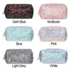 New Fashion Glitter High-capacity Makeup Bag Mermaid Sequin Pen Bag Cosmetic Storage Bag Lazy Makeup Zipper Pouch Handbags 6