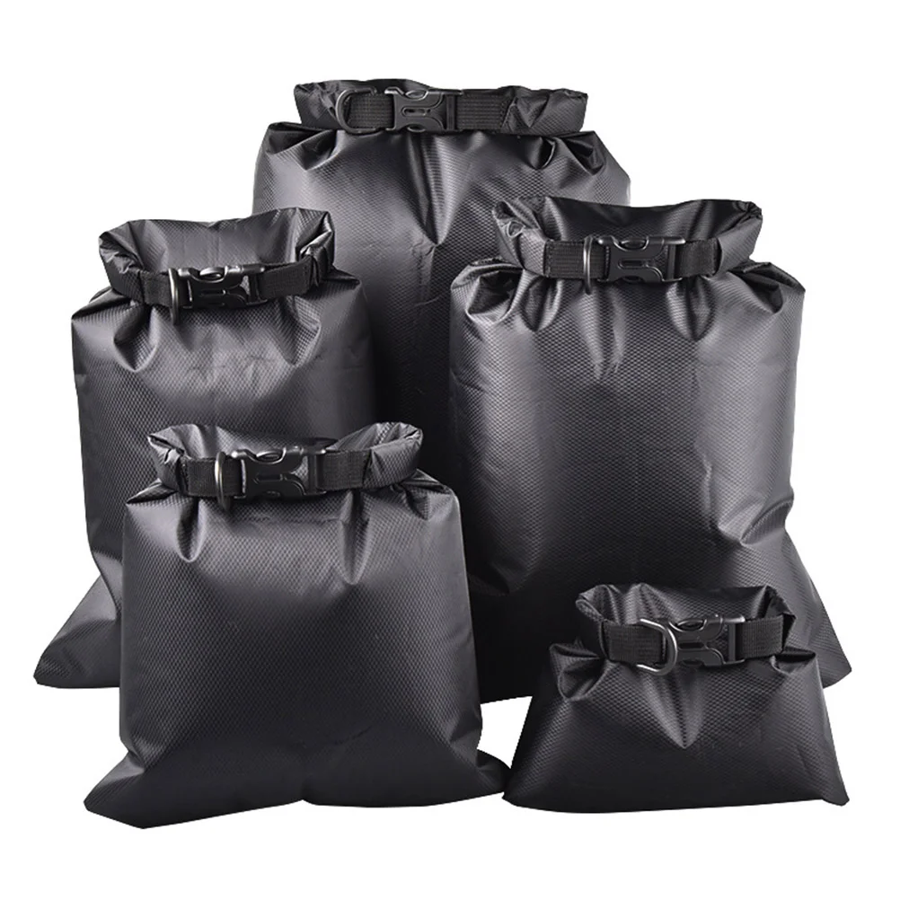 

5PCS Portable Waterproof Dry Rafting Bag Multifunctional Outdoor Storage Pouch Upstream Drifting Bag for Camping Boating
