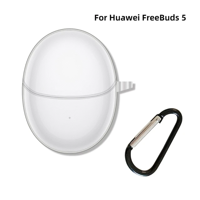 For Huawei FreeBuds 5 Case Shockproof Silicone Earphone Cover Solid Color  Hearphone Accessories Box FreeBuds5 cover Protective