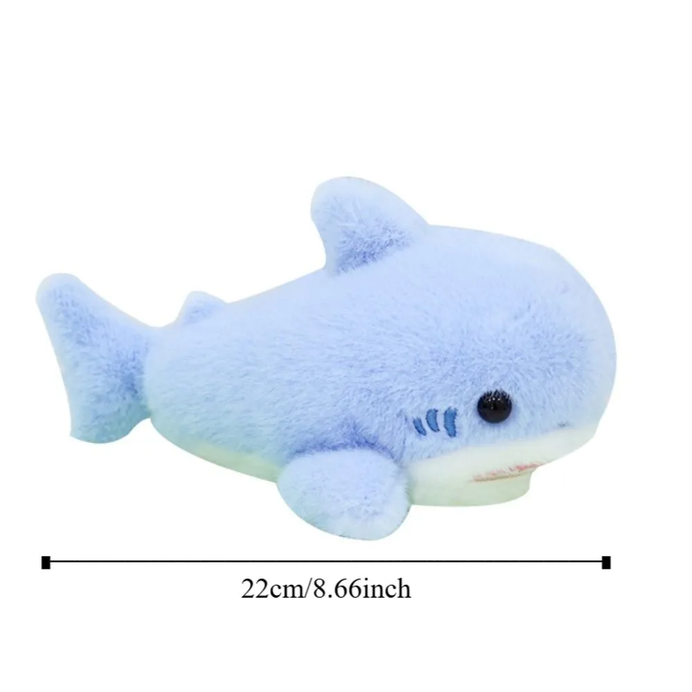 PP Cotton Sea Animals Fluffy Comfortable Simulation Stuffered Whale Doll Soft Cartoon Marine Animal Stuffed Doll
