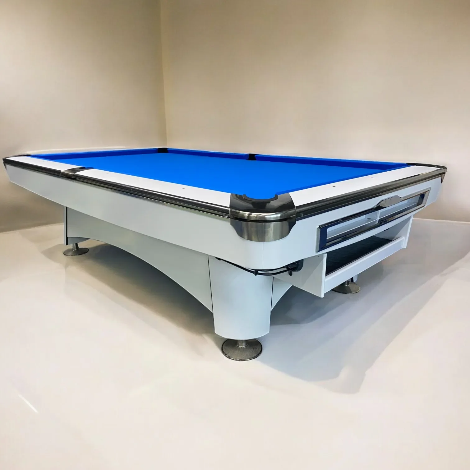Sports Professional Nine Ball Billiards 9Ft Tournament Slate Solid Wood Billiard Competition Pool Table