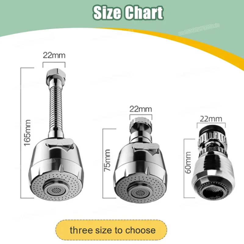 360° Rotatable Faucet Extender 6