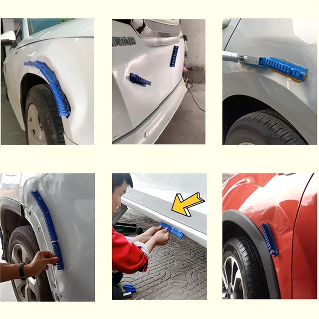 Professional Auto Paintless Dent Repair Tools Slide Hammer with Suction Cup Reverse Puller Tabs Kit for Car Body Dent Removal 5