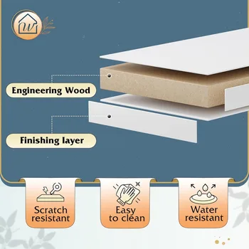 White Wood Dresser with 5 Drawer, Cabinets Dressers Wood Dresser Cabinet, Organizer Drawers for Bedroom, Living, Hallway, Measu 4