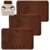 3Pcs Sofa Headrest Cover Soft Polyester Recliner Headrest Protector Wear Resistant Recliner Headrest Cover 5