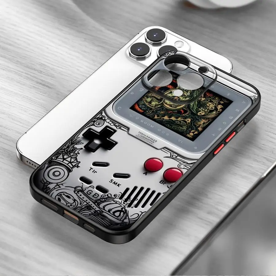 Retro Gaming Themed Soft Phone Case Cover for Xiaomi Redmi Note Series