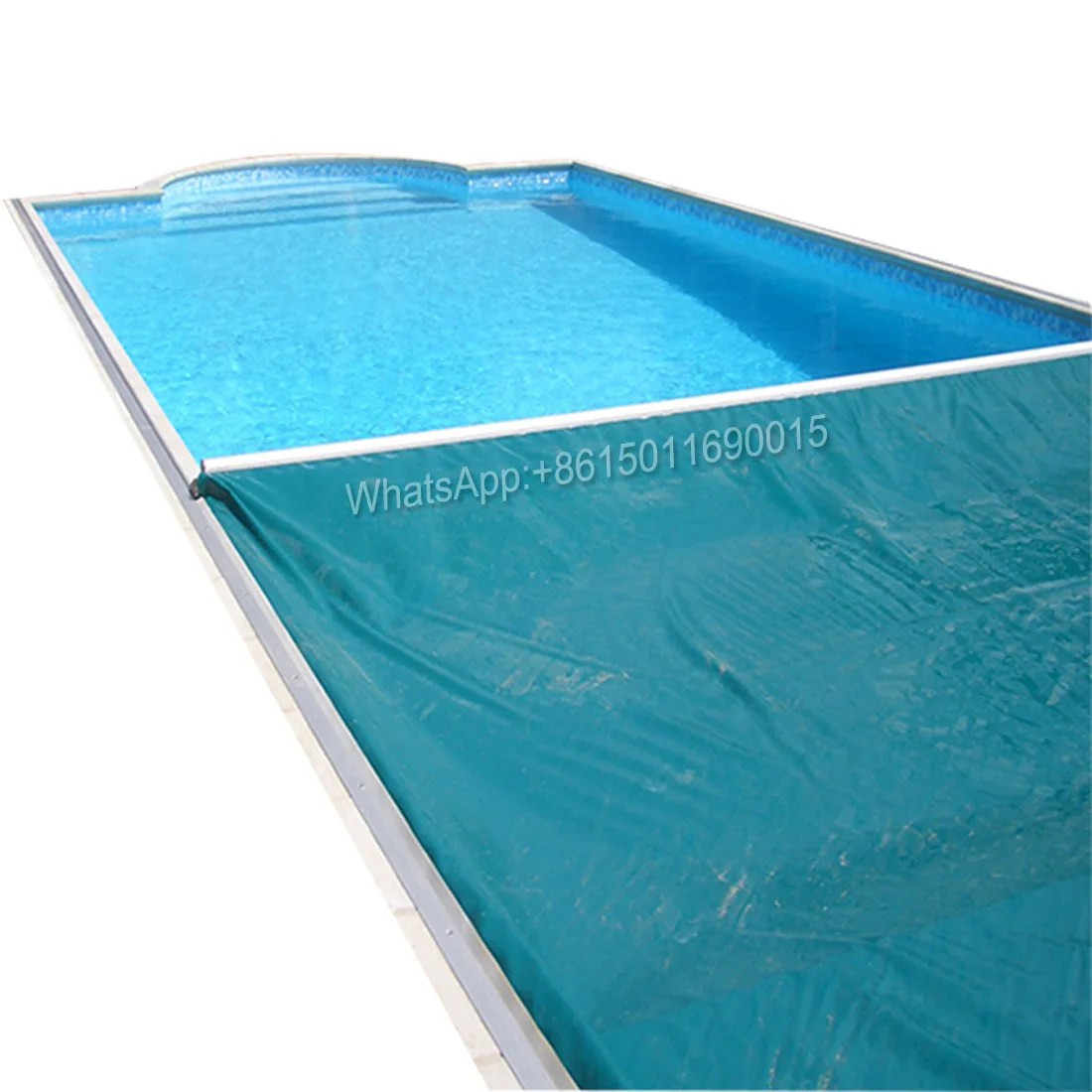 Swimming Pool Thermal Insulation Soft Cover PVC Dustproof Roller Shutter Cover Home Swimming Pool Safety Cover Customization