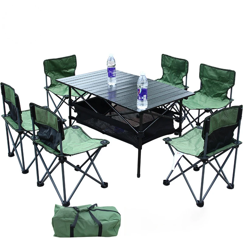 Folding Camping Table Set 1