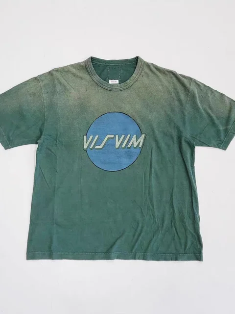 [최신|인기상품]휠라 맨투맨 => VISVIM의 돋보이는 FIL 22AW 점보 크래시 나카무라 니치차오 반팔 티셔츠 [ChinaNOW | 추천상품]