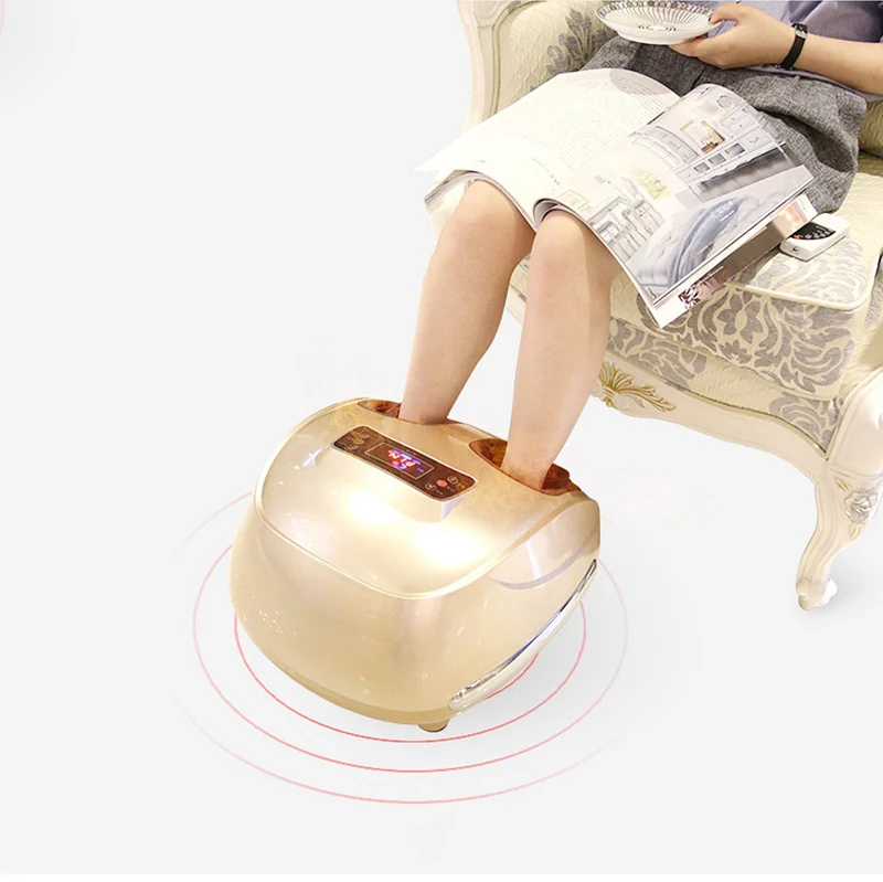 High grade Remote Control Air Pressure Foot massager 4D foot massage instrument heating foot massager feet relax machine