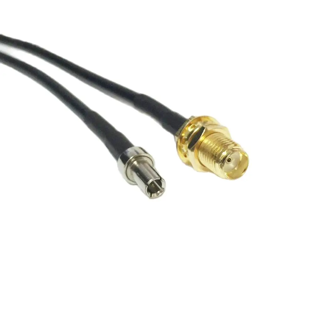 

2pcs New 3G 4G Antenna Extension Cable SMA Female Jack Nut to TS9 Male Plug RG174 Coaxial Cable 20CM 8" Adapter Pigtail