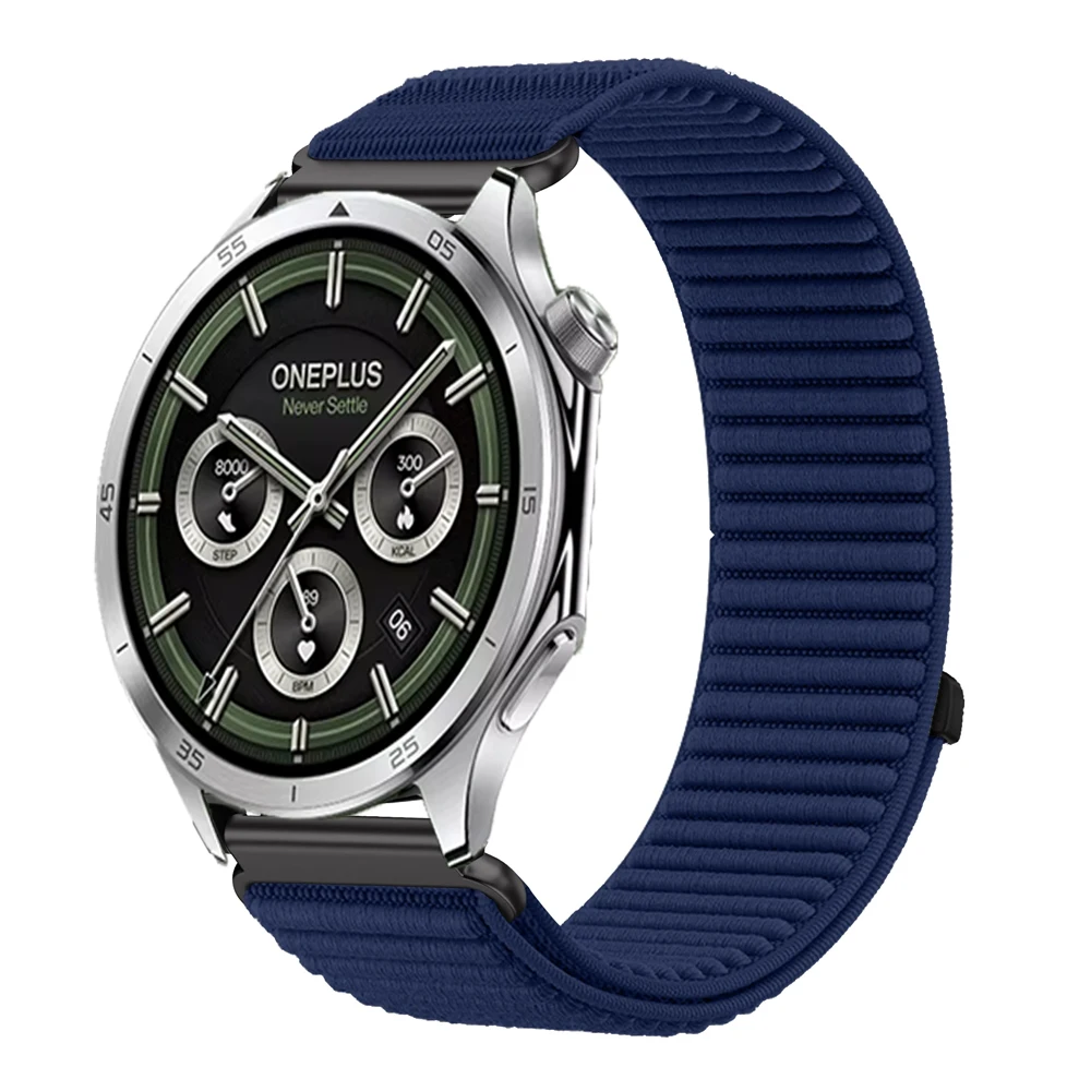Versatile Wave Nylon Strap - Breathable and Durable Sport Bracelet, Available in Multiple Sizes