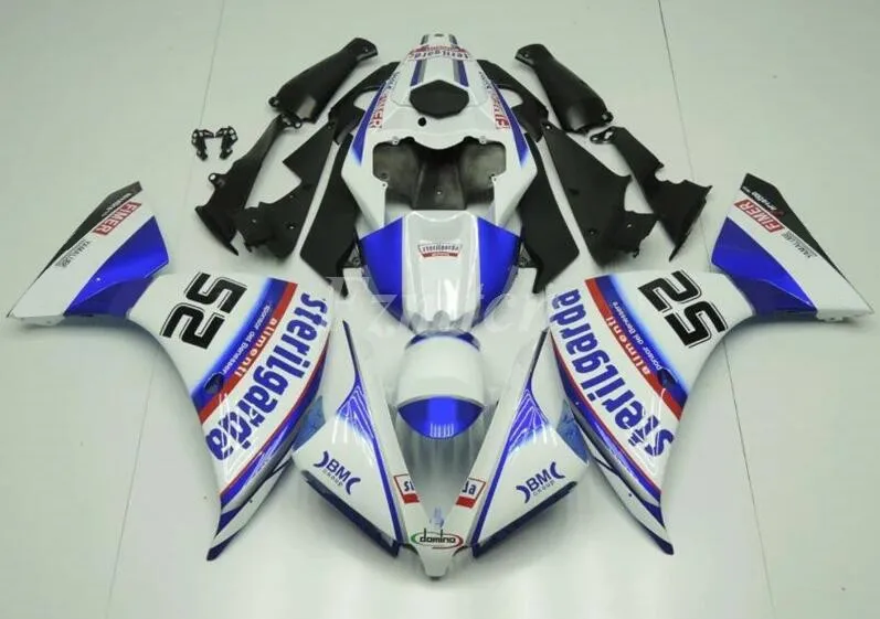 

Комплект обтекателей для мотоцикла из АБС-пластика, подходит для YAMAHA YZF - R1 2012 2013 2014 12 13 14, комплект кузова 52, 4 подарка
