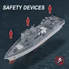 Mini 2.4G Remote-controlled Boat Electric Military Aviation Model High-speed Remote-controlled Destroyer Toy Boat 4