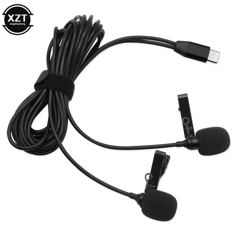 Andoer 150cm Portable Mini Clip-on Omni-Directional Stereo USB Mic  Microphone for PC Computer - AliExpress