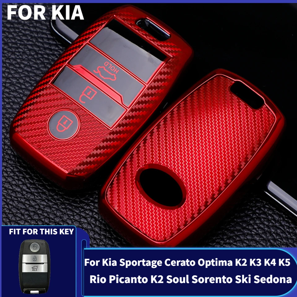 Guscio Chiave Ricambio Per KIA | K2 K5 Sorento Soul Sportage | Custodia Flip A Distanza