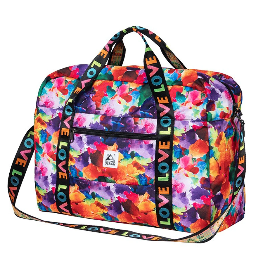 Travel Duffel Bag, Weekender Overnight Carry On Bag for Women, Foldable Travel Duffel Bag ,Gym Luggage